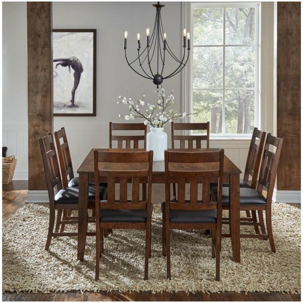 Dining Tables |   Mason 72″ Rectangular Leg Table With 1-12″ Butterfly Leaf Dining Tables Dining Tables