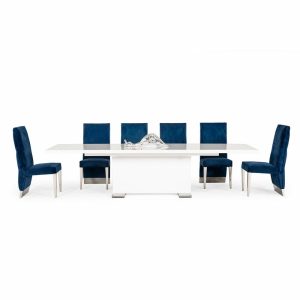 Dining Tables |   Modrest Modern Dining Table, White Dining Tables Dining Tables