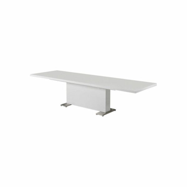 Dining Tables |   Modrest Modern Dining Table, White Dining Tables Dining Tables