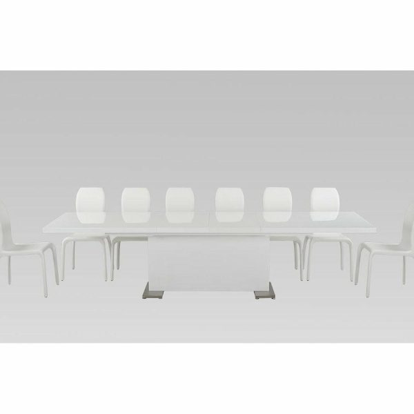 Dining Tables |   Modrest Modern Dining Table, White Dining Tables Dining Tables