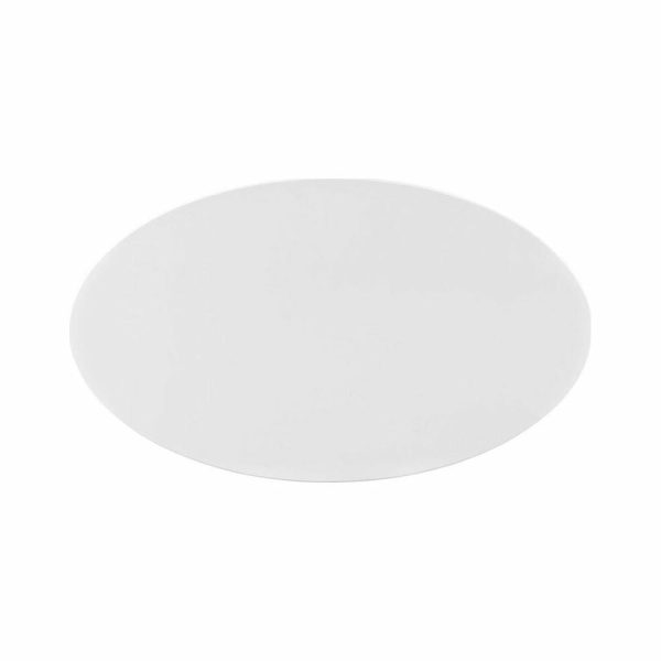 Dining Tables |   Modway Lippa 48″ Oval Lacquered Mdf Wood Top Dining Table In White Dining Tables Dining Tables