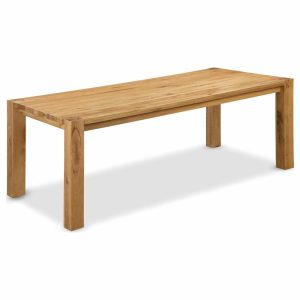 Dining Tables |   Poly And Bark Festa Dining Table, Oak, 82″ Dining Tables Dining Tables