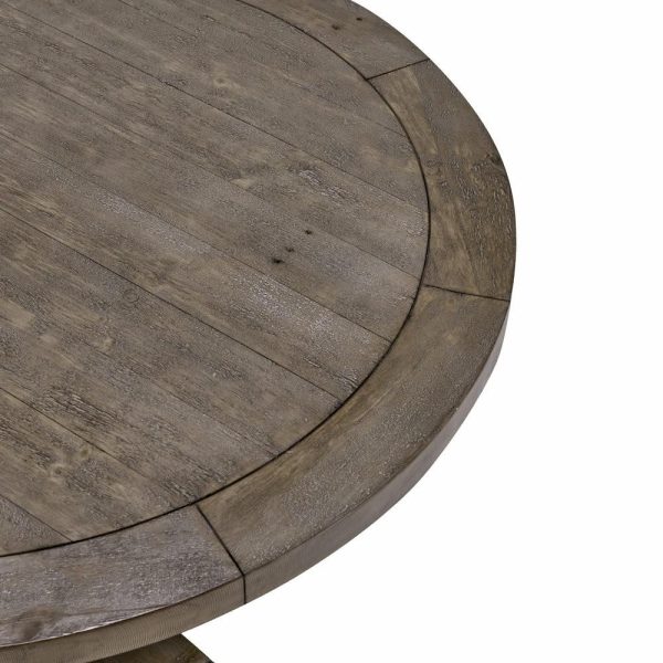 Dining Tables |   Quincy 42 Inch Round Dining Table Desert Gray Dining Tables Dining Tables