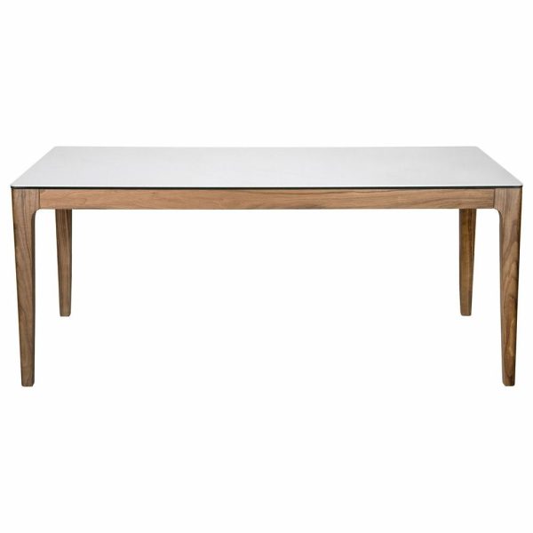 Dining Tables |   The Clifton Dining Table, 71″, White, Transitional, Rectangle Dining Tables Dining Tables