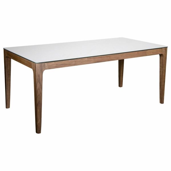 Dining Tables |   The Clifton Dining Table, 71″, White, Transitional, Rectangle Dining Tables Dining Tables