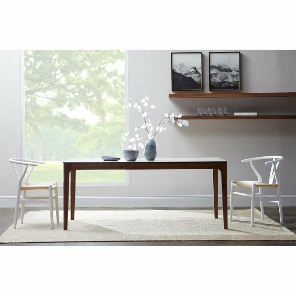 Dining Tables |   The Clifton Dining Table, 71″, White, Transitional, Rectangle Dining Tables Dining Tables