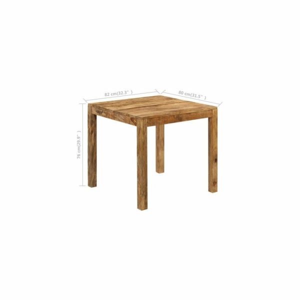 Dining Tables |   Vidaxl Dining Table Kitchen Table Dining Room Dinner Table Solid Mango Wood Dining Tables Dining Tables