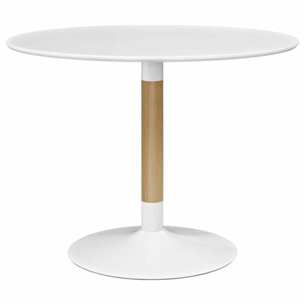 Dining Tables |   Whirl Round Dining Table, White Dining Tables Dining Tables