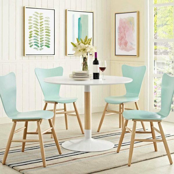 Dining Tables |   Whirl Round Dining Table, White Dining Tables Dining Tables