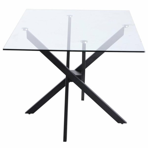 Dining Tables |   Xander Dining Table, Matte Black Legs, Rectangular Top Dining Tables Dining Tables