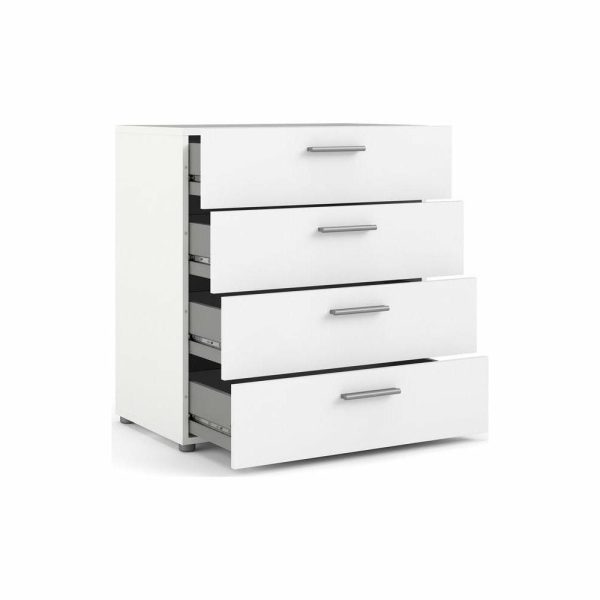 Dressers And Chests |   Austin 4 Drawer Chest, White Bedroom Dressers And Chests