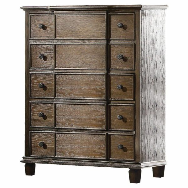 Dressers And Chests |   Baudouin Chest, Weathered Oak Bedroom Dressers And Chests