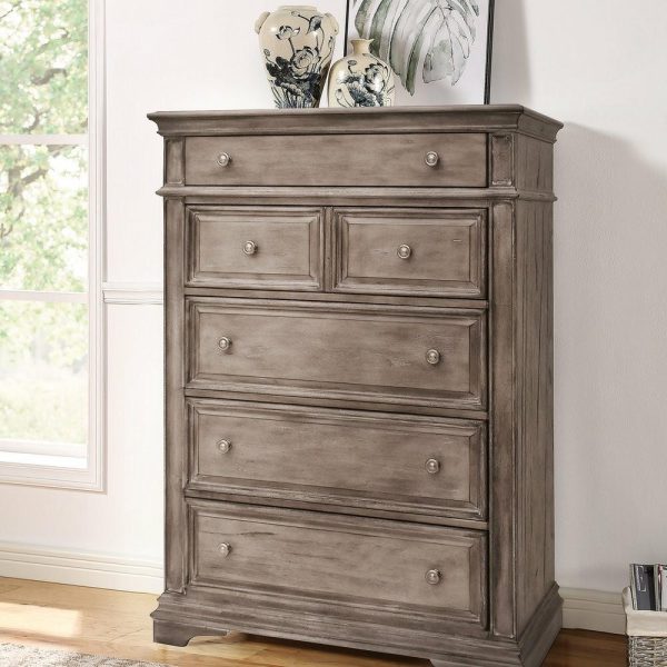 Dressers And Chests |   Highland Park Chest, Driftwood Bedroom Dressers And Chests