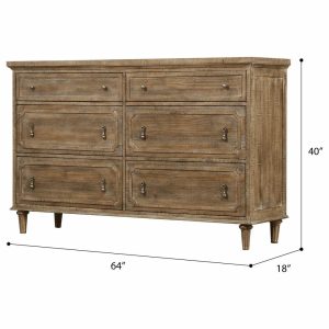 Dressers And Chests |   Marquez Dresser, Sandstone Buff Bedroom Dressers And Chests