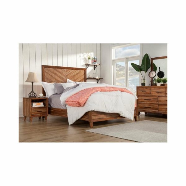 Dressers And Chests |   Origins By Alpine Trinidad Wood 7 Drawer Dresser In Toffee (Brown) Bedroom Dressers And Chests