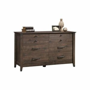 Dressers And Chests |   Pemberly Row 6 Drawer Dresser In Coffee Oak Bedroom Dressers And Chests