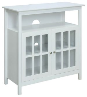 Media Storage |   Big Sur Highboy Tv Stand With Storage Cabinets Furniture Media Storage