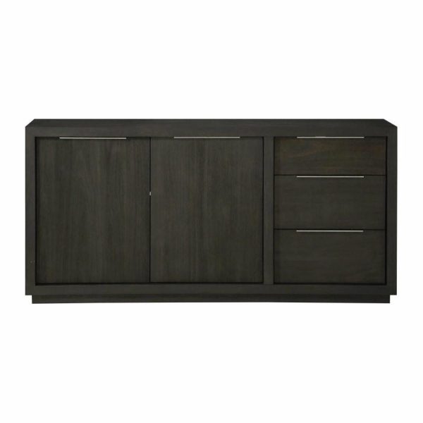 Media Storage |   Crafters And Weavers Solstice Modern 3 Drawer Sideboard / Media Console Furniture Media Storage