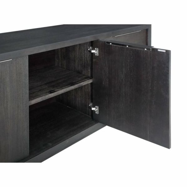 Media Storage |   Crafters And Weavers Solstice Modern 3 Drawer Sideboard / Media Console Furniture Media Storage