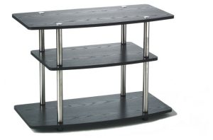 Media Storage |   Designs2Go 3 Tier Tv Stand Furniture Media Storage