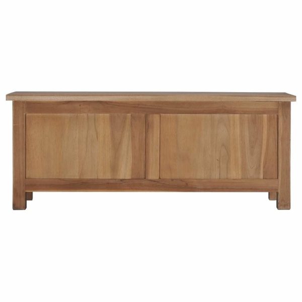 Media Storage |   Vidaxl Tv Stand Tv Unit Sideboard Tv Console Media Cabinet Solid Teak Wood Furniture Media Storage