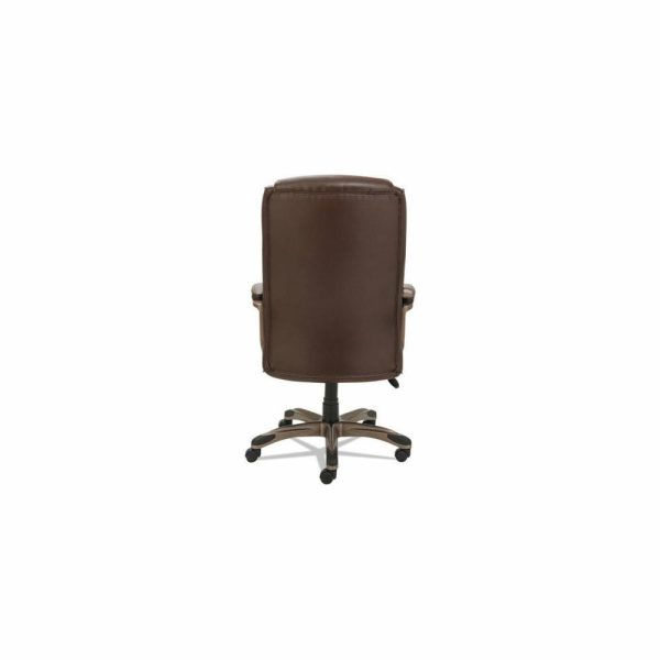 Office Chairs |   Alera Veon Series Executive High-Back Bonded Leather Chair, Supports Up To 275 L Furniture Office Chairs