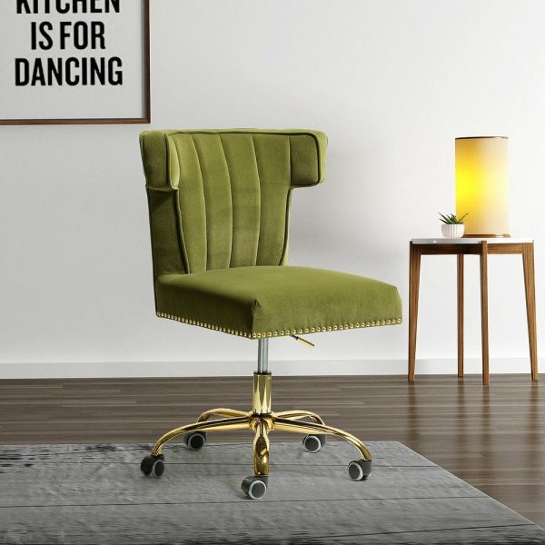 Office Chairs |   Alla Task Chair, Moss Green Furniture Office Chairs