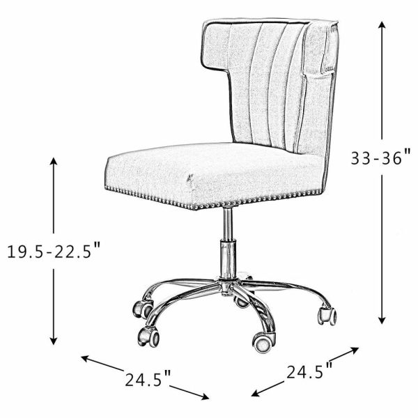 Office Chairs |   Alla Task Chair, Moss Green Furniture Office Chairs