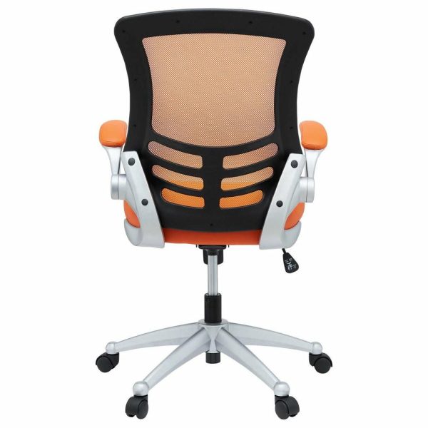 Office Chairs |   Attainment Mesh Office Chair, Orange Furniture Office Chairs