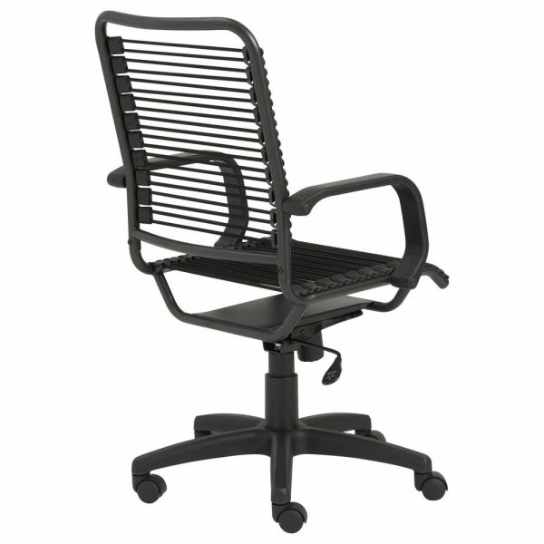 Office Chairs |   Bradley Bungie Office Chair, Black/Graphite Black Furniture Office Chairs