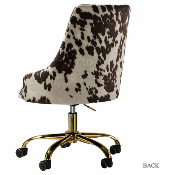 Office Chairs |   Task Chair, Cowhide Furniture Office Chairs