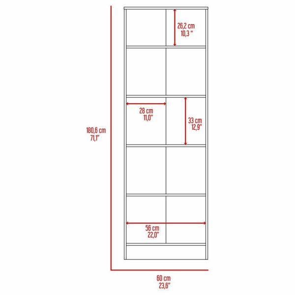 Pantry Cabinets |   Depot E-Shop Dakari-Storage Single-Door Pantry Cabinet, Dark Brown Furniture Pantry Cabinets