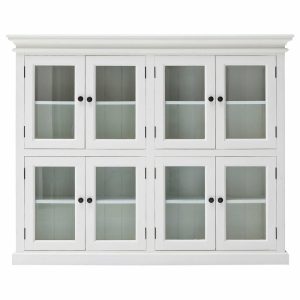 Pantry Cabinets |   Halifax 8-Door Pantry, Pure White Furniture Pantry Cabinets