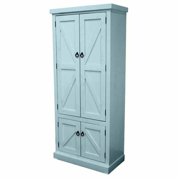 Pantry Cabinets |   Rustic Extra Wide Kitchen Pantry Cabinet, Tempting Turquoise Furniture Pantry Cabinets