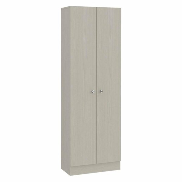 Pantry Cabinets |   Tuhome Modern Off White Engineered Wood Multistorage 70″ Two Door Pantry Furniture Pantry Cabinets