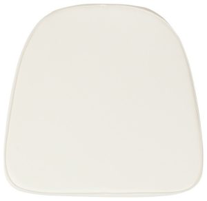 Seat Cushions |   Soft Ivory Fabric Chiavari Chair Cushion Furniture Seat Cushions