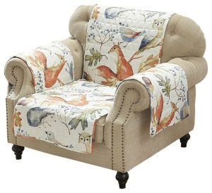 Slipcovers & Chair Covers |   Greenland Home Fashions Willow Slipcover Arm Chair Natural Furniture Slipcovers & Chair Covers