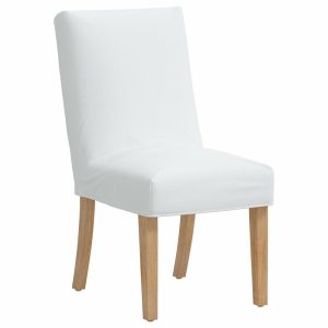 Slipcovers & Chair Covers |   Rachel Ashwell Slipcover Dining Chair, Twill, Twill White Furniture Slipcovers & Chair Covers