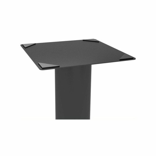 Table Tops & Bases |   Atlantic Adjust Black Carbon Fiber Bookshelf Speaker Stand W/ Cable Mngmt (S/2) Furniture Table Tops & Bases