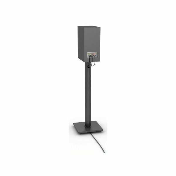 Table Tops & Bases |   Atlantic Adjust Black Carbon Fiber Bookshelf Speaker Stand W/ Cable Mngmt (S/2) Furniture Table Tops & Bases