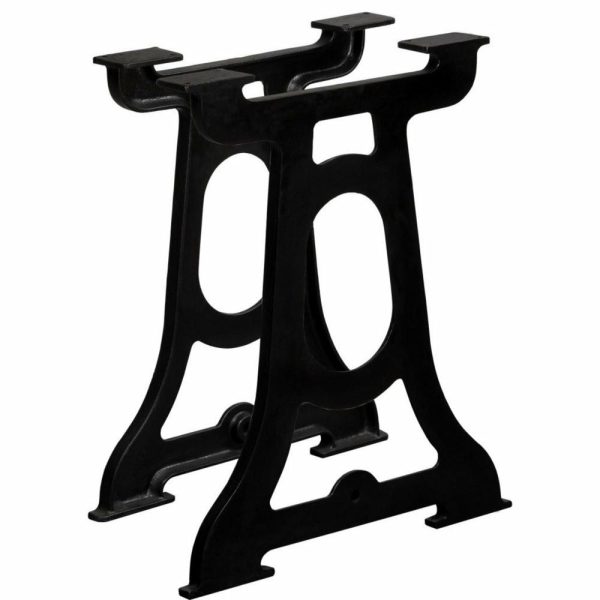 Table Tops & Bases |   Vidaxl Dining Table Legs 2-Piece Y-Frame Cast Iron Furniture Table Tops & Bases