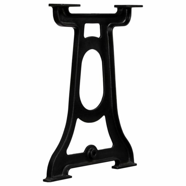 Table Tops & Bases |   Vidaxl Dining Table Legs 2-Piece Y-Frame Cast Iron Furniture Table Tops & Bases