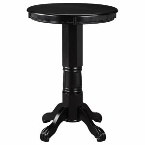 Pub & Bistro Tables |   Boraam Florence 42″ Height Pub Table With Black Finish 71842 Furniture Pub & Bistro Tables