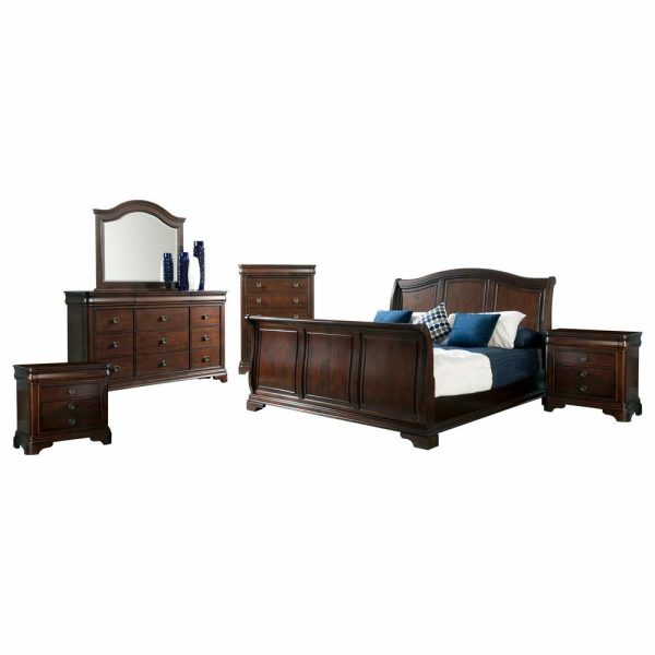 Bedroom Sets |   Conley 6-Piece Sleigh Bed Set, Queen Bedroom Bedroom Sets