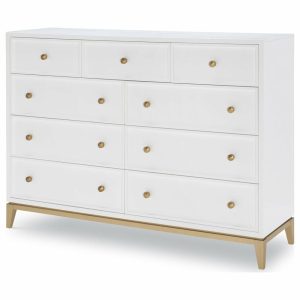 Dressers And Chests |   Chelsea Modern Bureau In Bright White Bedroom Dressers And Chests