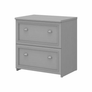 Filing Cabinets |   Fairview 2 Drawer Lateral File Cabinet In Cape Cod Gray – Engineered Wood Filing Cabinets Filing Cabinets