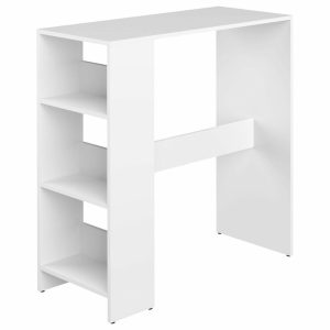 Pub & Bistro Tables |   Gavarnie Bar Table, White Furniture Pub & Bistro Tables