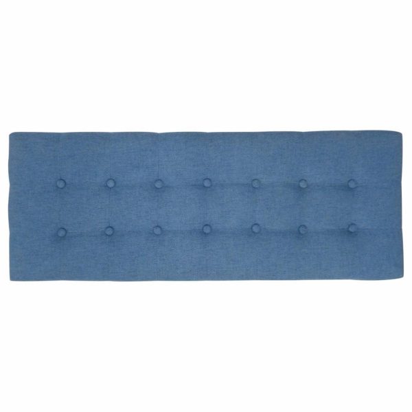 Bedroom Benches |   Gdf Studio Flora Mid Century Tufted Fabric Ottoman, Blue Bedroom Bedroom Benches