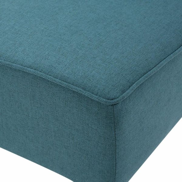 Sofas & Sectionals |   Gdf Studio Charlotte Modern Simple Elegant Fabric Loveseat, Dark Teal Furniture Sofas & Sectionals